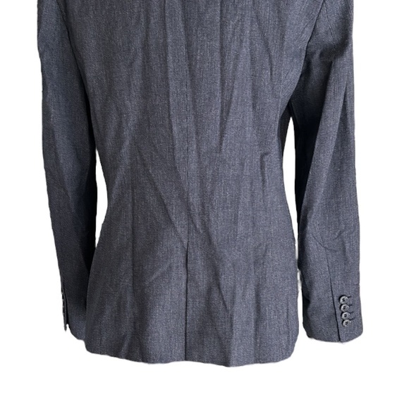 Zara Black & White Tiny Check Single Button Blazer - XL - Picture 7 of 12